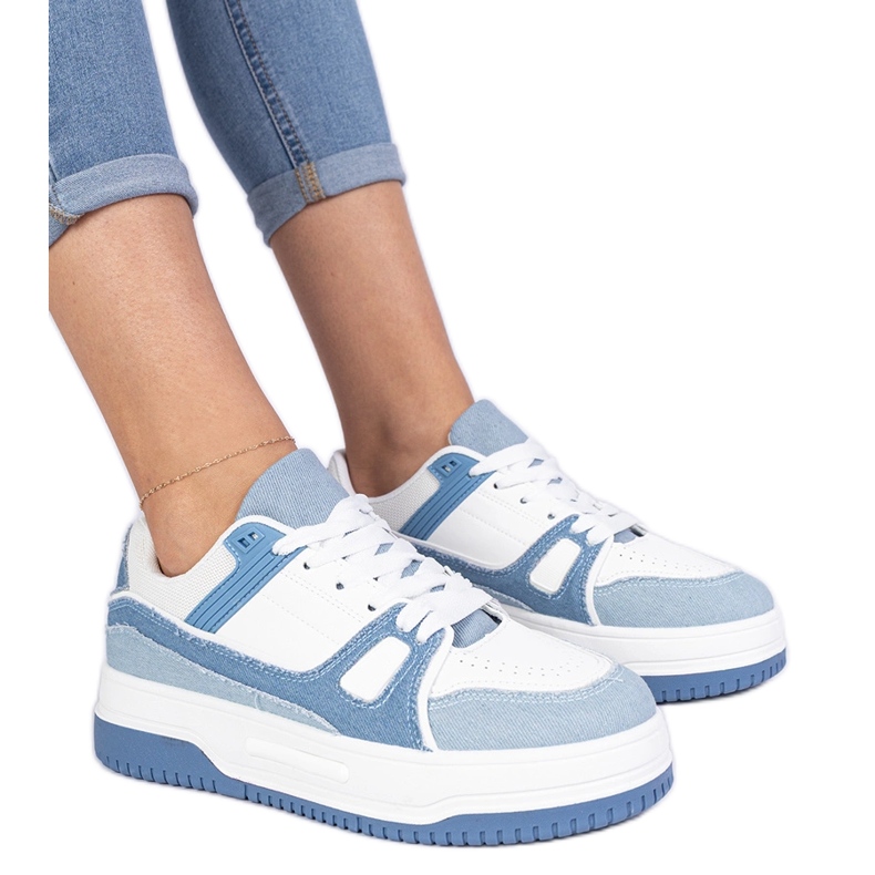 Sneaker sportive per donne blu