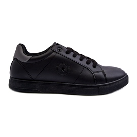 Sneakers Basse da Uomo Eco Pelle Big Star NN174284 Nero
