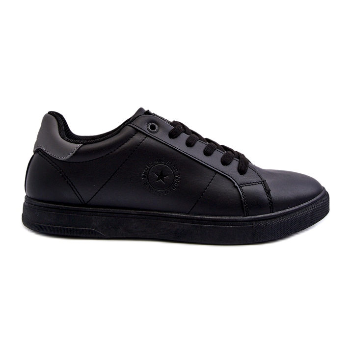 Sneakers Basse da Uomo Eco Pelle Big Star NN174284 Nero