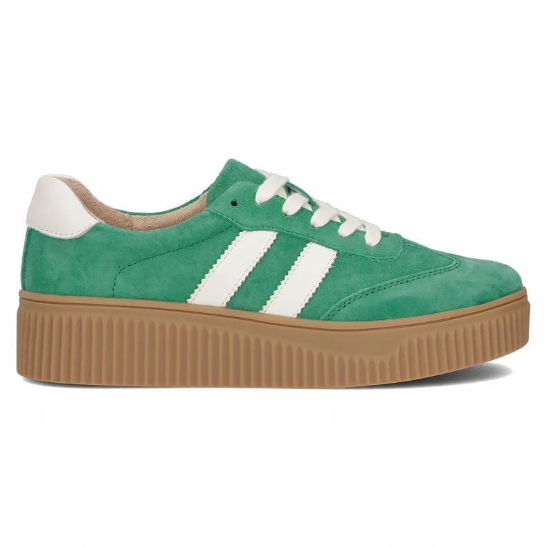 Sneakers in pelle Filippo DP6776/25 Suede verde