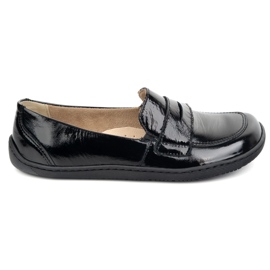 Olivier Eleganti mocassini in pelle minimalista di Elegant Women 1280 Black nero