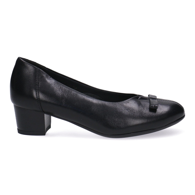 Pompe classiche in pelle femminile femminile Kostex 2134-K 10 nero