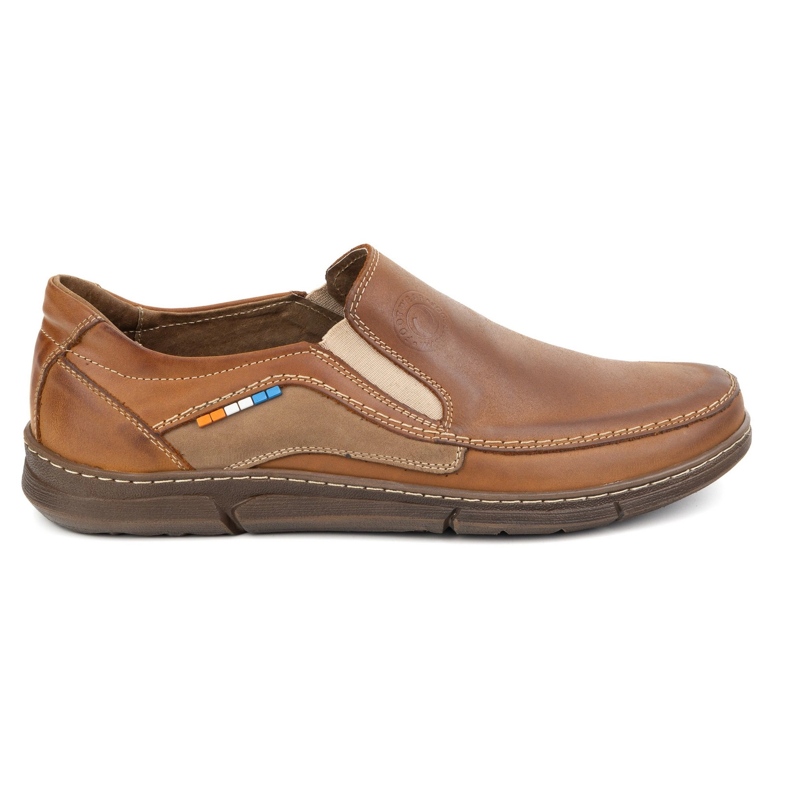 Olivier Slip-On 283GT CAMEL CARNO SCARPE marrone