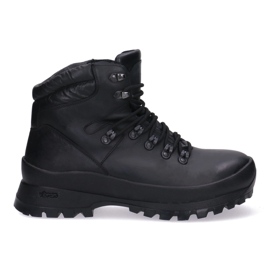 Scarpe tattiche solide per trekking-myśliwskie bison pollonus nero 6-0126-001