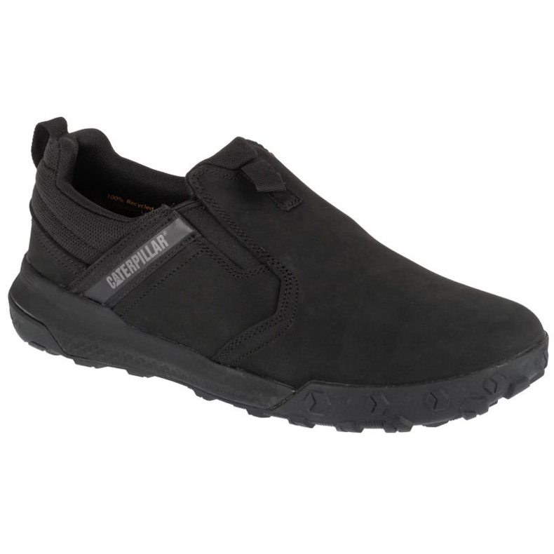 Caterpillar esagono pronto slip su scarpe P726106 nero
