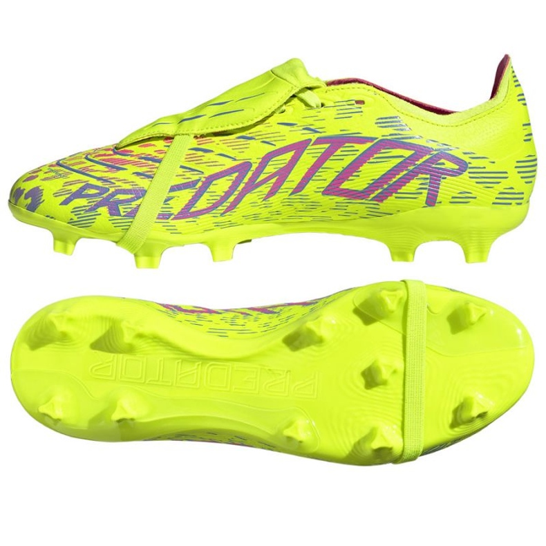 ADIDAS PREVATOR League FT FG/MG JP9827 SCARPE DI COLLIO giallo