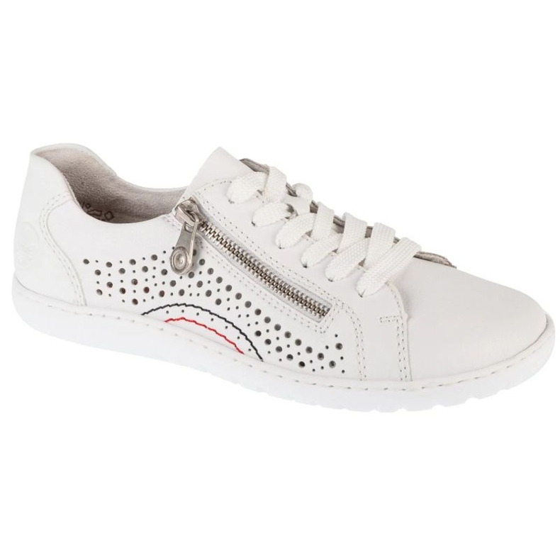 Scarpe bianche Rieker 52824-80 bianca