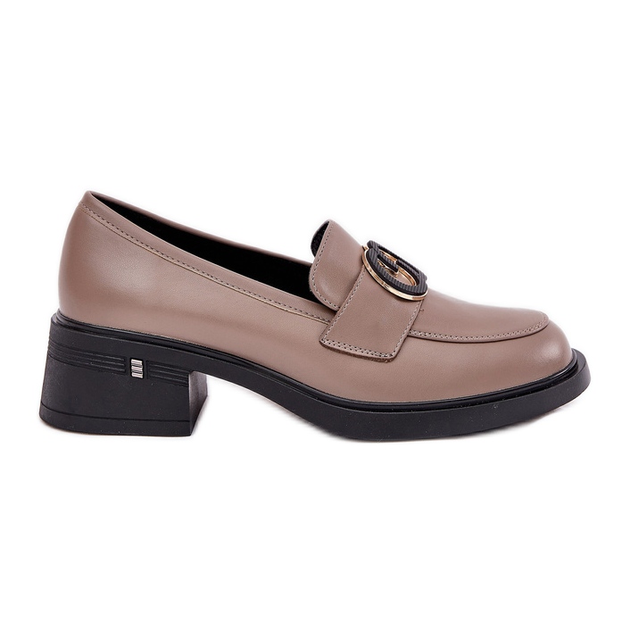 Vinceza 18102 mocassini in pelle beige