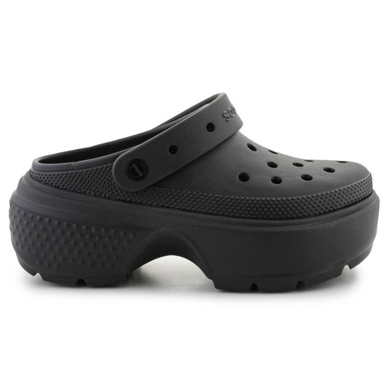 Infradito Crocs Stomp Clog 209347-001 nero