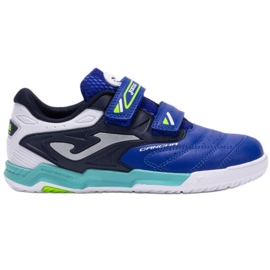 Joma Cancha 2504 nelle scarpe da calcio CAJS2504INV blu