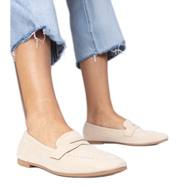 Mocassini beige eleganti di Ekozamsz