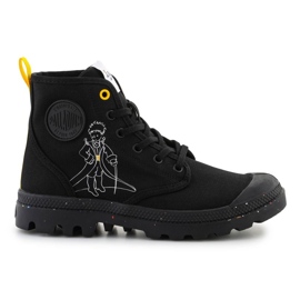 Palladium Pampa-Petit Prince 7449-008-M Scarpe nero