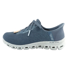 Skechers Schechers Glide-Step 104571/SLT Scarpe con una membrana blu