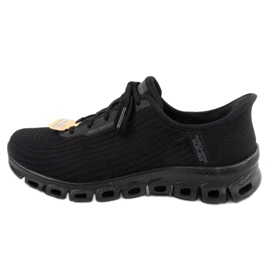 Skechers Schechers Glide Step 104571/BBK Black Shoes with Membrane nero