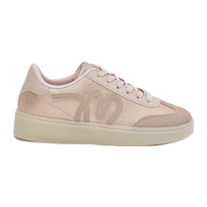 Scarpe eco-beige eco-beige eco d'oro