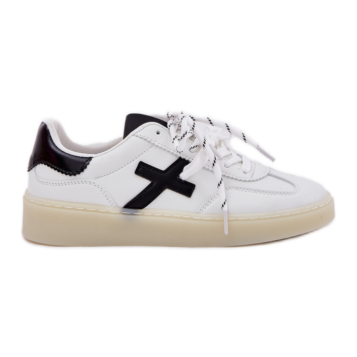 Scarpe sportive da donna bassa bianca