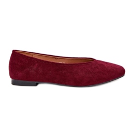 Ballerina classica Eco Burord rosso