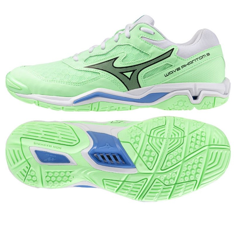 Mizuno Wave Phantom 3 X1GA226002 Scarpe a pallamano verde