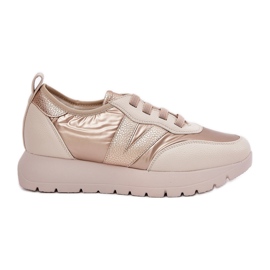 Vinceza Scarpe sportive femminili sulla piattaforma Vincez 58510 Zlotys d'oro