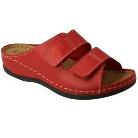 Dr.orto Befado Sliponi in pelle femminile 158d283 rosso