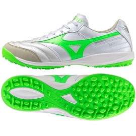 Scarpe da calcio Mizuno Morelia Hall Elite TF Q1GA251237 bianca