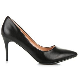Ideal Shoes Tacchi alti neri nero