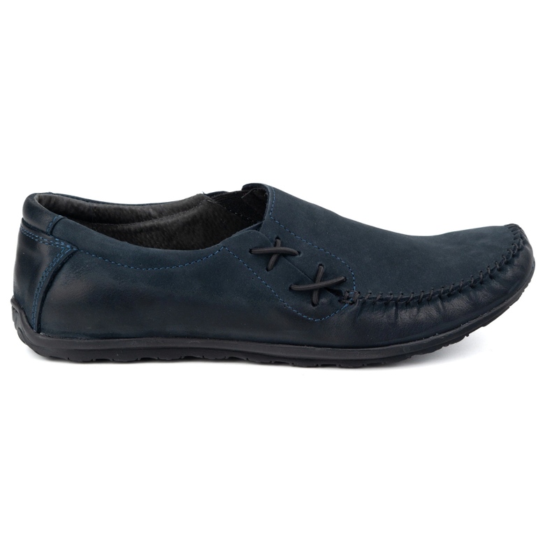 Olivier Scarpe da uomo moca blu