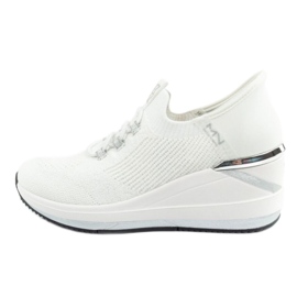 Skechers Schechers the Triple-Dallis 177721/Wht Women's Shoes bianca