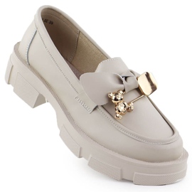 Culla da donna in pelle filippo dp610 in pelle beige