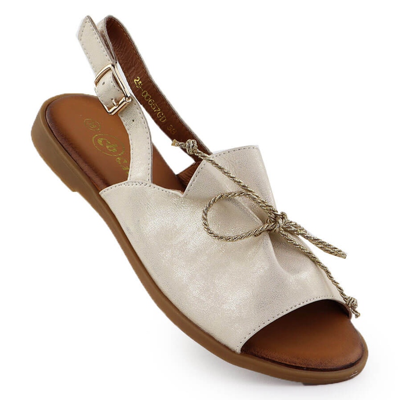 Cambell Sandali in pelle da donna camell sz00657 d'oro