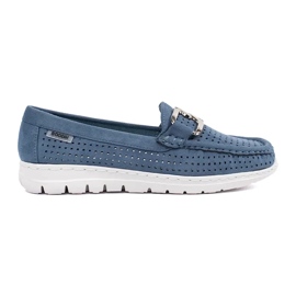 Goodin Moaferici blu openwork con una catena decorativa