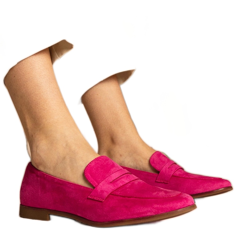 Posati classici delle donne rosa