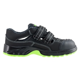 Scarpe da lavoro in velcro urgenti 350/s1 nero