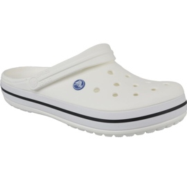 Flip-flop di coccodrillo Crocs in 11016-100 Medical bianca
