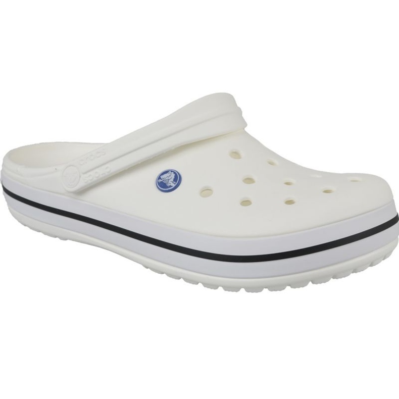 Flip-flop di coccodrillo Crocs in 11016-100 Medical bianca