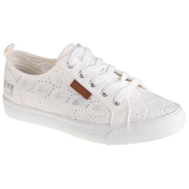 Big Star femminile W274925 Sneaker in pizzo bianca