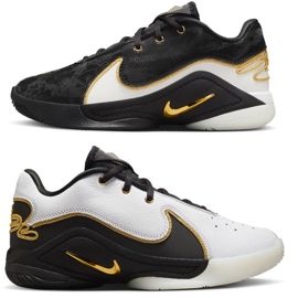Nike LeBron XXII BHM GS HV8616-100 Scarpe nero