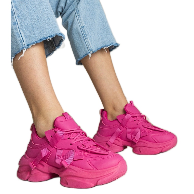 Sneaker sportivi delle donne rosa delle donne