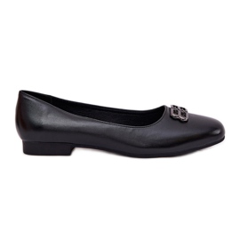Vinceza Eleganti ballerine femminili con decorazione di Vincez 62206 Nero