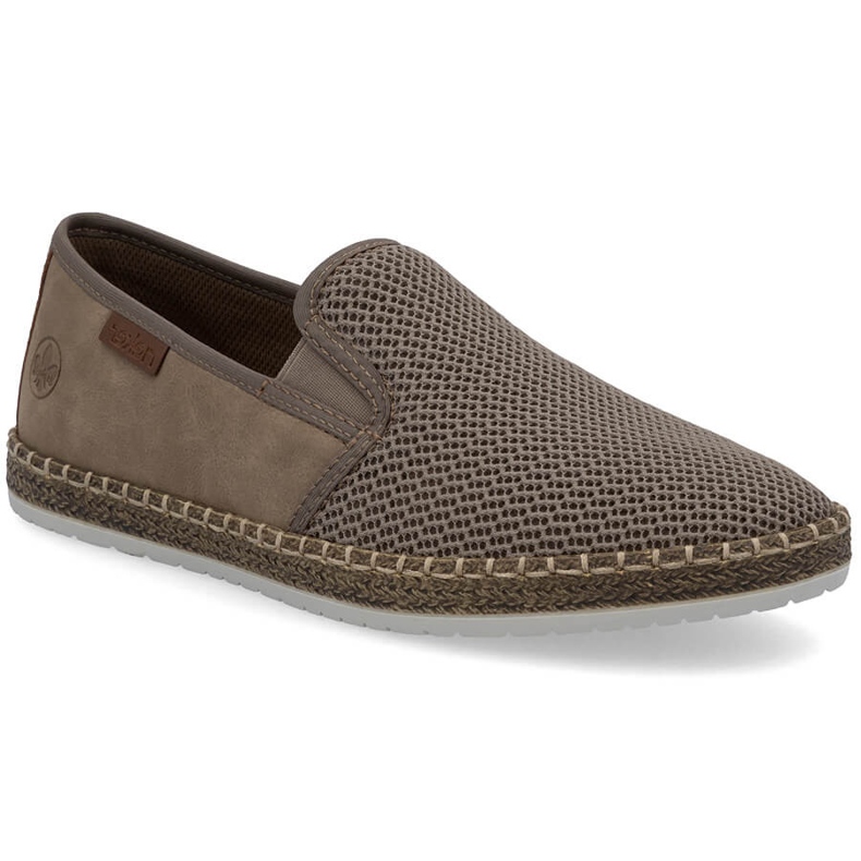 Scarpe da uomo inserite beige rieker b5265-65