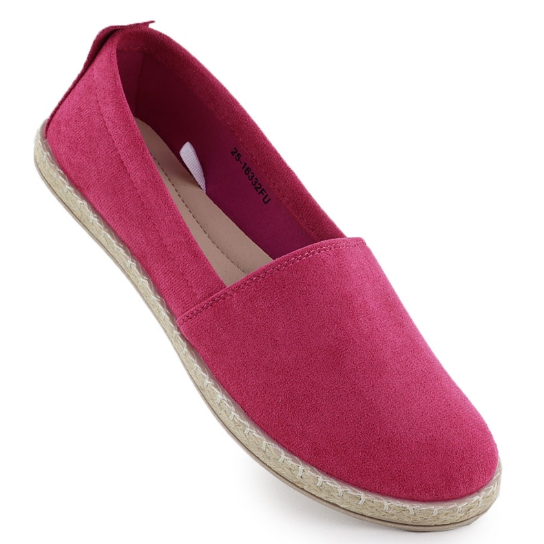 Espadrilles Women's Slip -in Suede Fuchsia Potocki Py16332 rosa