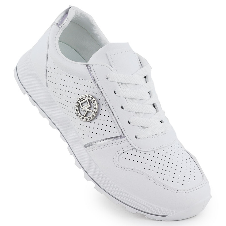 Scarpe sportive da donna White Potocki Py16342 bianca