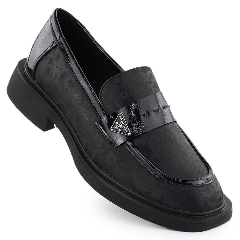 Scarpe da donna Lords Black Potocki SZ12650 nero