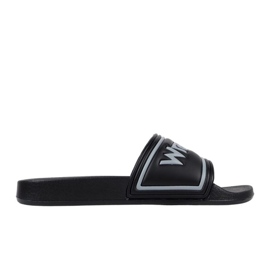Wrangler Averell Slider Low 20251042 25Y Black Flip -Flops nero