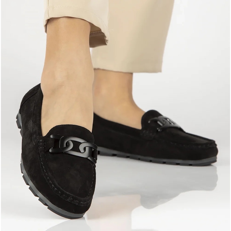 Filippo dp3630/25 mocassini in pelle bk nero