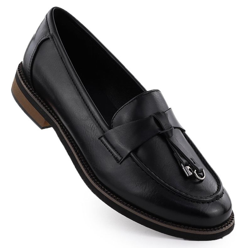 Scarpe mocassini da donna Lordy Black Potocki SZ12627 nero