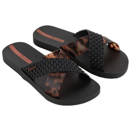 Slide diapositiva ipanema 27214 BC402 Flip leopardo nero