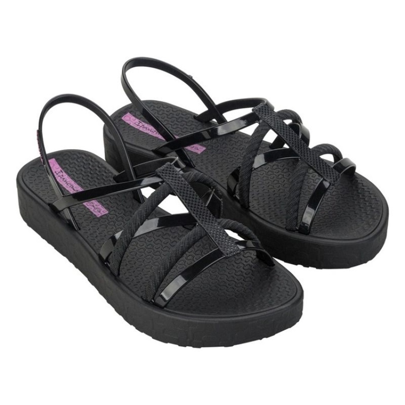 Ipanema Diversa Flatom 27238 bh322 sandali neri nero