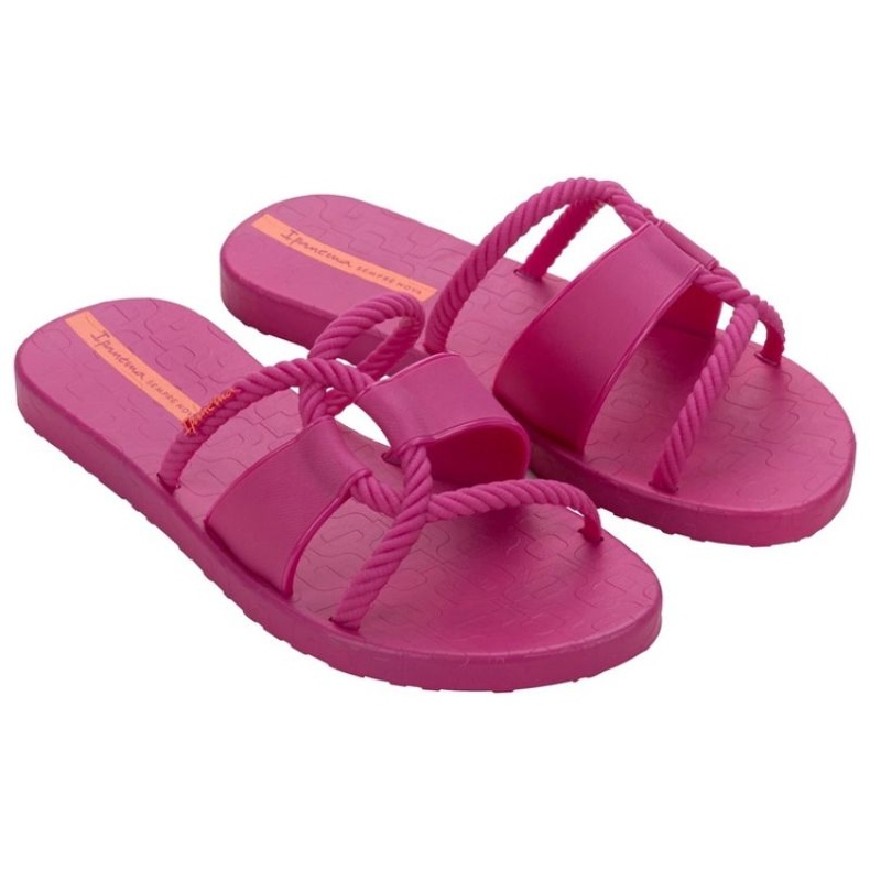Ipanema Diversa Slide AD 27232 BG829 Fuksja Flip -Flops rosa
