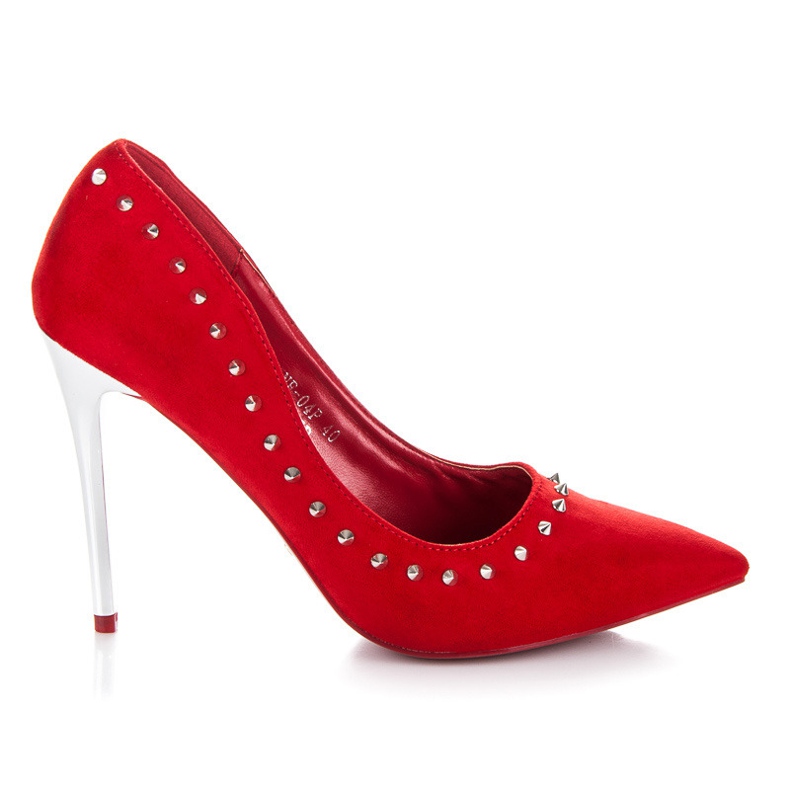 Seastar Borchie con borchie rosso
